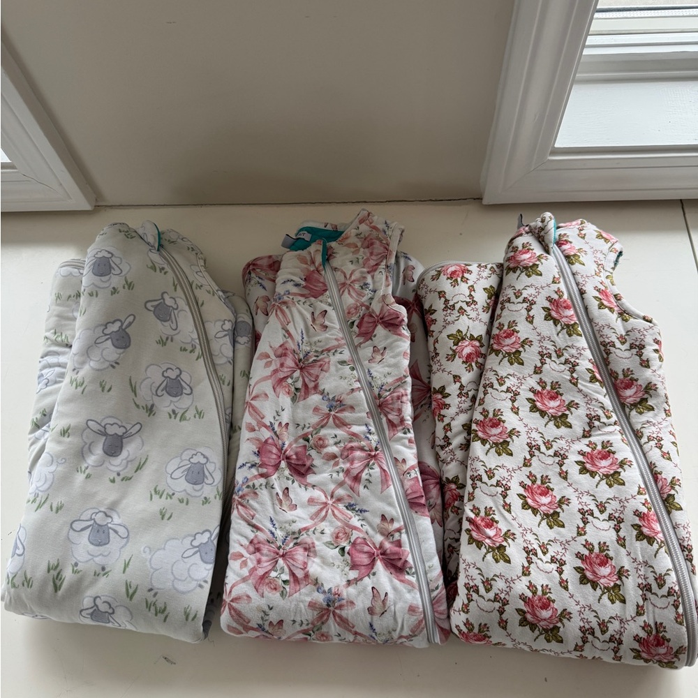 3 Posh Peanut Sleep Sacks 6-18 months 1.0-2.5 TOG